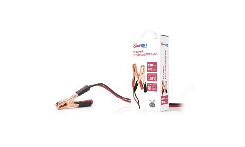 Провода пусковые Carfort, 350А, сечение 14мм², длина 3м, в чехле, арт. BC-3530
