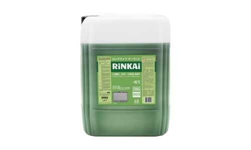 Антифриз Rinkai Long Life Coolant G12 LLC, зеленый, -45°C, 20кг, арт. AFG20