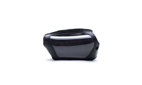 Чехол на брелок сигнализации Pandora DX-90 / DX-91 / DXL 4750 / UX 4750 / DXL3000 / DXL 3300 / DXL 3500 кожаный черного цвета