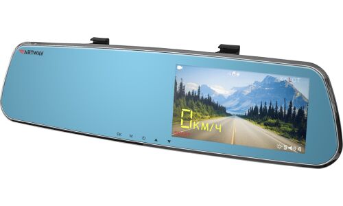 Видеорегистратор + радар-детектор ARTWAY MD-165, GPS, зеркало заднего вида, 5 в 1