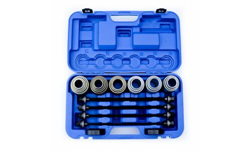 Набор инструментов Masuma для демонтажа сайлентблоков, универсальный, комплект 26 предметов, арт. PR-105