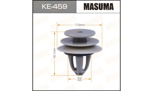 Клипса крепёжная накладок дверей Masuma, для BMW, арт. KE-459