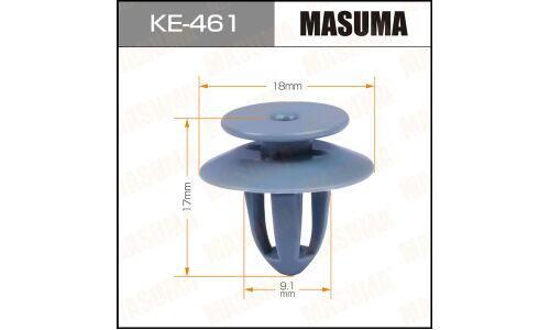 Клипса крепёжная боковой обшивки пространства для ног Masuma, для BMW, арт. KE-461
