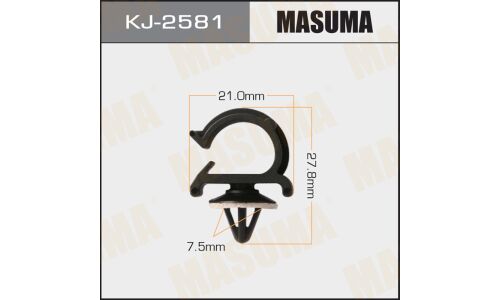 Клипса крепёжная обшивки двери Masuma, для Nissan, арт. KJ-2581