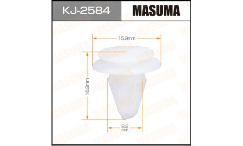 Клипса крепёжная деталей кузова Masuma, для Suzuki, арт. KJ-2584