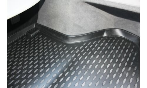 Коврик модельный Autofamily Element для Toyota Prius 2004-2010 (правый/левый руль), в багажник, полиуретан, черный цвет, 1шт