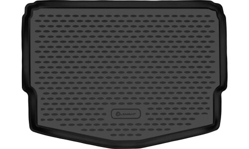 Коврик модельный Autofamily Element для Nissan Note 2012+ (правый/левый руль), в багажник, полиуретан, черный цвет, 1шт