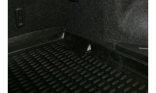 Коврик модельный Autofamily для Toyota Corolla 01/2007+ (правый/левый руль), в багажник, полиуретан, черный цвет, 1шт