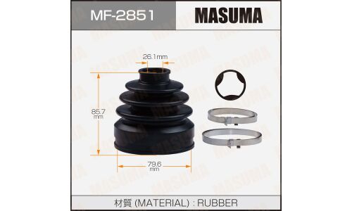 Пыльник ШРУСа Masuma, арт. MF-2851