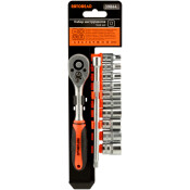 Набор торцевых головок Автодело с трещоткой, под размер 1/4 Набор торцевых головок Автодело с трещоткой, под размер 1/4