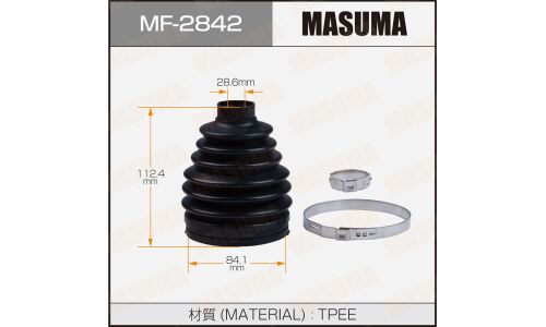 Пыльник ШРУСа Masuma, пластик, арт. MF-2842