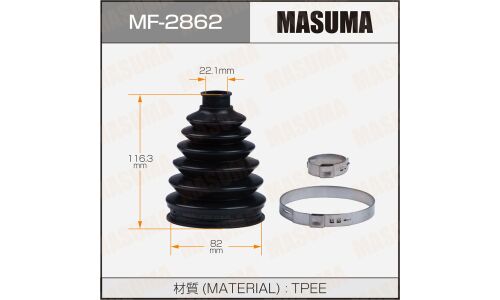 Пыльник ШРУСа Masuma, пластик, арт. MF-2862