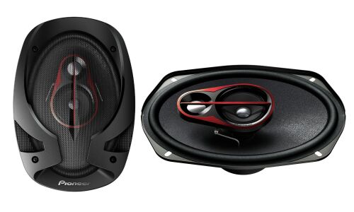 Коаксиальная акустическая система Pioneer TS-R6951S, 3-полосная, 6x9" (15х23см), 50/400Вт, 31-35000Гц, 2 динамика