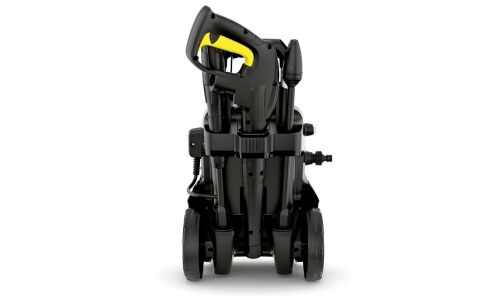 Мойка высокого давления Karcher K4 Compact, 220В, 1.8кВт, 130бар, 420л/ч, длина шланга 6м, с насосом для забора воды, на колёсах, арт. 1.637-310.0/1.637-500.0