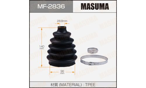 Пыльник ШРУСа Masuma, пластик, арт. MF-2836