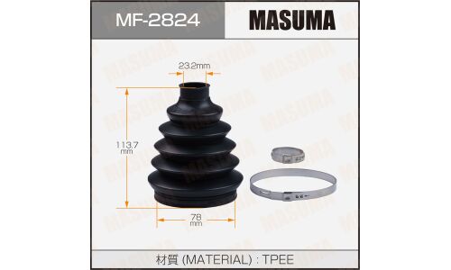 Пыльник ШРУСа Masuma, пластик, арт. MF-2824