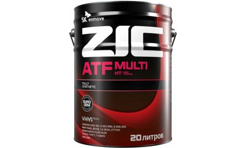 Масло трансмиссионное ZIC ATF Multi HT, синтетическое, универсальное, для АКПП, 20л, арт. 192664