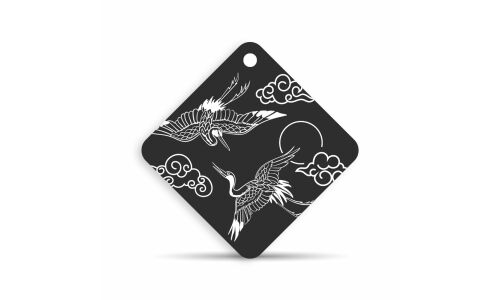 Ароматизатор подвесной Yammy «Квадрат» Sparkling Squash (Свежесть), картон с пропиткой, арт. J022