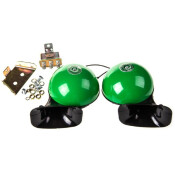 Сигнал звуковой Skyway 003 Meshuba Horn, рупорный, 12В, частота 320/390Гц, громкость 110дБ, комплект 2 шт