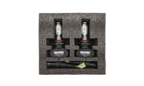 Лампа светодиодная Masuma LED HB3(9005) (P20d, T12), 12/24В, 18Вт, 6000К, комплект 2 шт, арт. L650