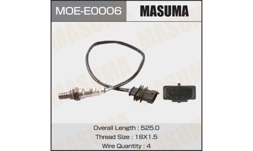 Датчик кислородный MASUMA, OPEL ASTRA-J, CORSA-D, MOKKA / A14NET, D14NET, Z16YNG