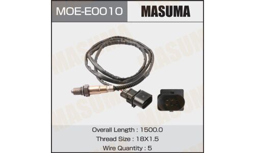 Датчик кислородный MASUMA, AUDI A4, VOLKSWAGEN GOLF / AVJ, AXP, BBJ, BFQ