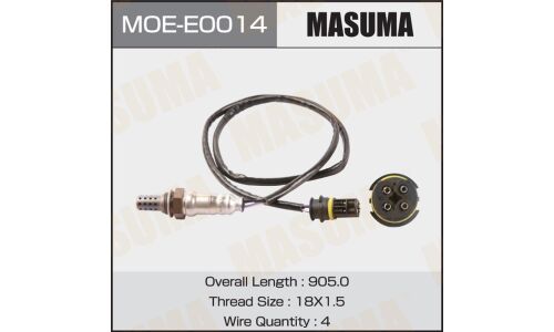 Датчик кислородный MASUMA, MERCEDES-BENZ C-CLASS (W204), M-CLASSE (W164) / M112.916, M113.962