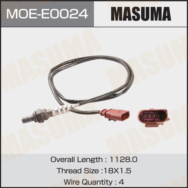 

Датчик кислородный MASUMA, AUDI A4, A6 / AUK, BDX, CCDA