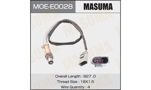 Датчик кислородный MASUMA, AUDI S6 / BXA