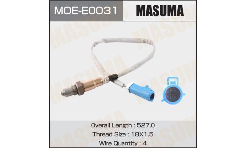 Датчик кислородный MASUMA, FORD FOCUS, FOCUS C-MAX / DURATEC 1.6, ZETEC-S 1.6