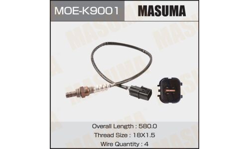 Датчик кислородный MASUMA, HYUNDAI SANTA FE, SONATA / G4JP, G4BS