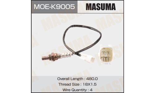 Датчик кислородный MASUMA, HYUNDAI SONATA NF, KIA MAGENTIS II / THETA, BETA2 (после катализатора)