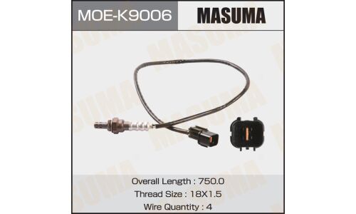 Датчик кислородный MASUMA, HYUNDAI SONATA NF, KIA MAGENTIS II / THETA, BETA2 (перед катализатором)