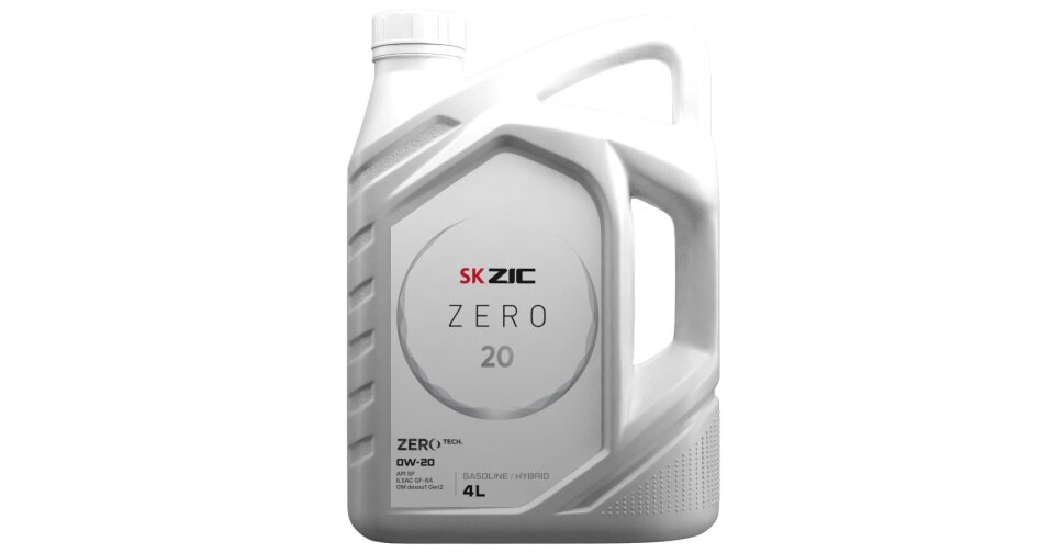 Масло моторное ZIC ZERO 20 0w20, синтетическое, API SP, ILSAC GF-6A ...