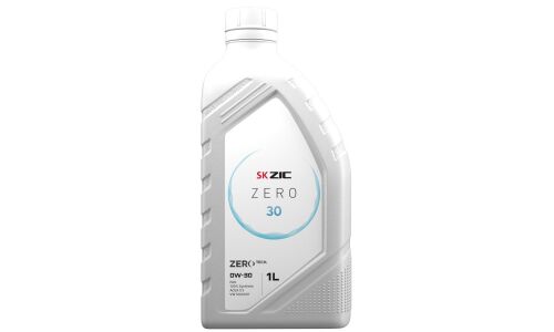 Масло моторное ZIC ZERO 30 0w30, синтетическое, API SN, ACEA C3, универсальное, 1л, арт. 132676
