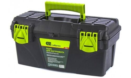 Ящик для инструментов СИБРТЕХ, размер 410x215x197мм, арт. 90804