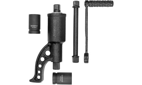 Гайковерт механический (редуктор) Thorvik, с квадратом 1", головки 32/33мм, 3800Нм, 1:58, арт. LSW2