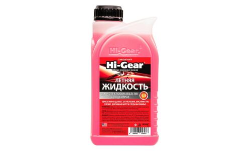 Стеклоомывающая жидкость Hi-Gear Concentrate Summer Windshield Washer, летняя, 0°C, концентрат, 1л, арт. HG5647