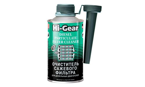 Очиститель сажевого фильтра Hi-Gear Diesel Particulate Filter Cleaner, присадка в дизельное топливо, бутылка с насадкой 325мл, арт. HG3185