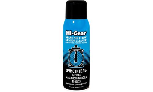 Очиститель датчика массового расхода воздуха Hi-Gear Mass Air Flow Sensor Cleaner, для бензиновых и дизельных двигателей, аэрозоль 284г, арт. HG3260