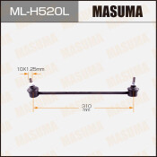 Стойка стабилизатора (линк) Masuma, передняя, для Honda Fit / Fit Hybrid, арт. ML-H520L