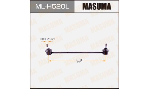 Стойка стабилизатора (линк) Masuma, передняя, для Honda Fit / Fit Hybrid, арт. ML-H520L