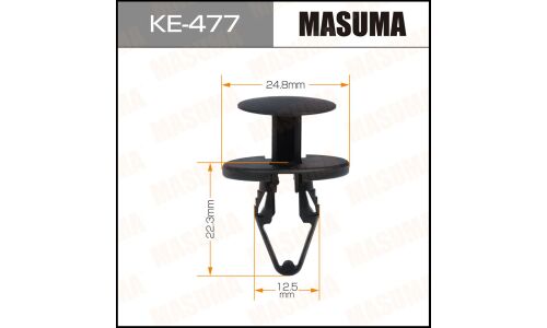 Клипса крепёжная подкрылок Masuma, для Opel, арт. KE-477