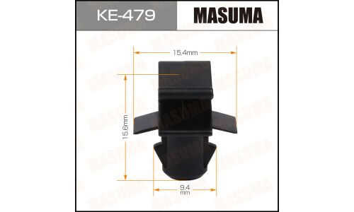 Клипса крепёжная бампера Masuma, для Mercedes-Benz, арт. KE-479