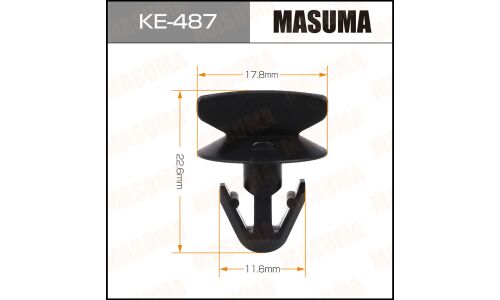 Клипса крепёжная воздуховода Masuma, для Mercedes-Benz, арт. KE-487