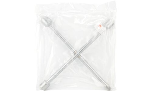 Ключ баллонный крестообразный Автодело, 17/19/21мм, с квадратом 1/2", длина 360мм, арт. АД-30714