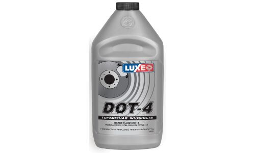 Жидкость тормозная LUXE Brake Fluid, DOT 4, 910г, арт. 639