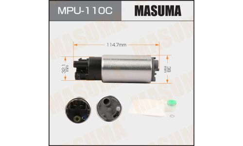 Бензонасос MASUMA MARK X, GS450H / GRX120, GWS191L (carbon commutator)