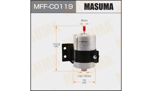 Топливный фильтр высокого давления Masuma, для SsangYong Kyron / Actyon Sports, арт. MFF-C0119