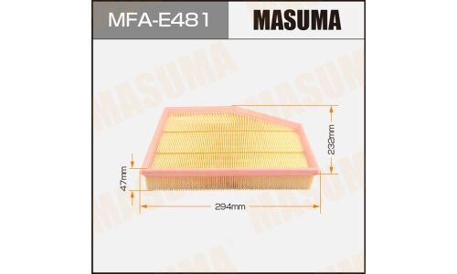 Фильтр воздушный Masuma, арт. MFA-E481
